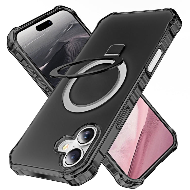 Frosted Wave MagSafe Holder Phone Case