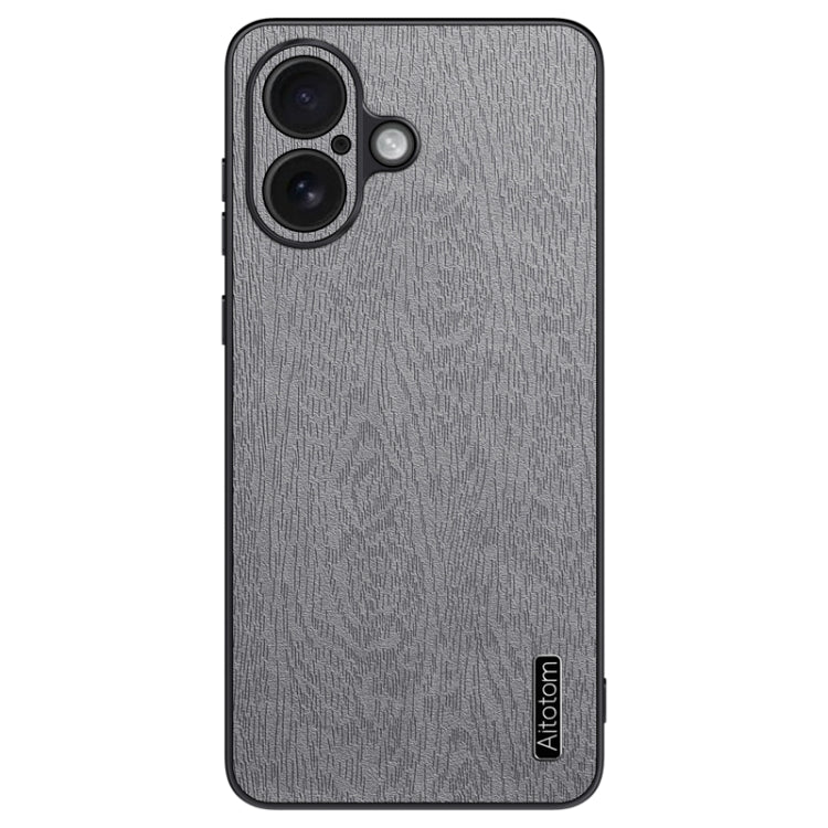 Tree Bark Leather Shockproof Phone Case