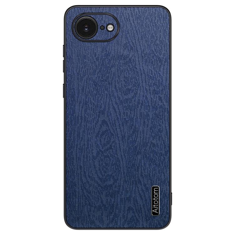 Tree Bark Leather Shockproof Phone Case