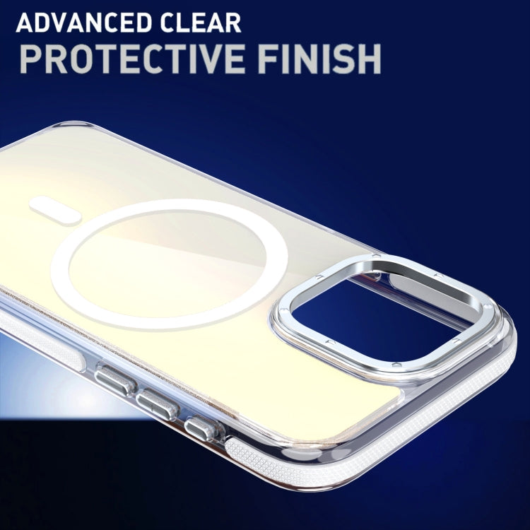 Dual-Color Gradient Discolor MagSafe Phone Case, For iPhone 11