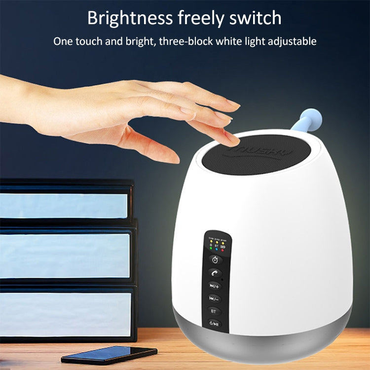 MUSKY DY50 LED Light, Portable Wireless Bluetooth Subwoofer Speaker