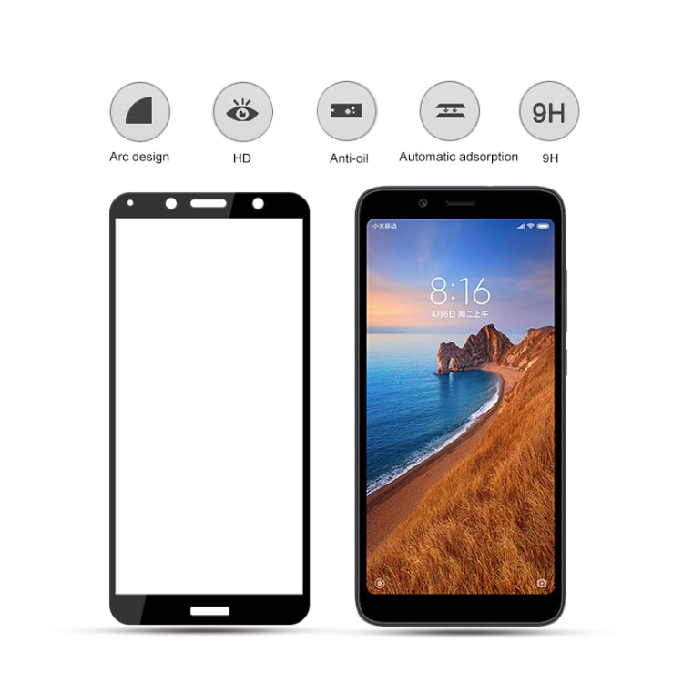 mocolo 0.33mm 9H 2.5D Full Glue Tempered Glass Film for Xiaomi Redmi 7A