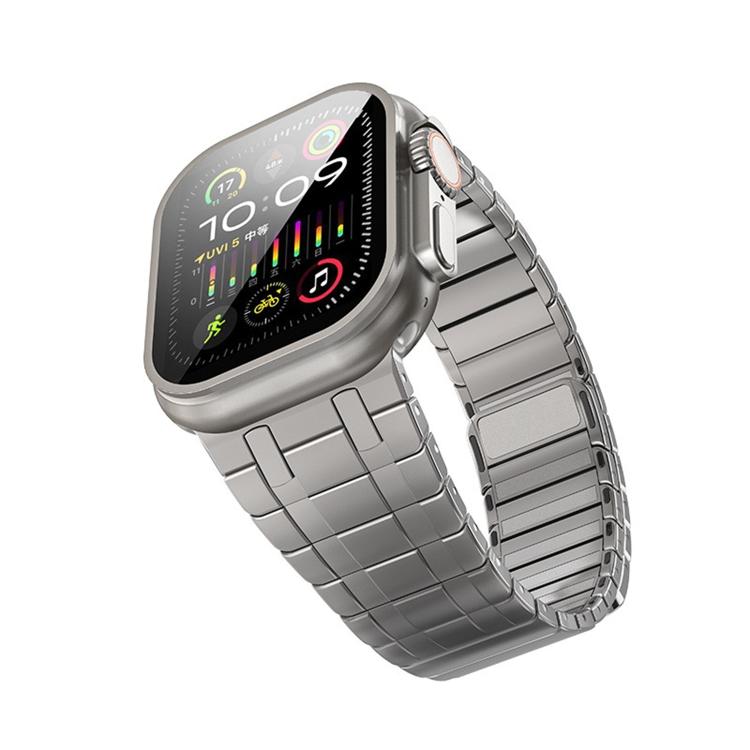 One Bead Magnetic Milan Stainless Steel Watch Band, For Apple Watch 46mm / 49mm / 45mm / 44mm