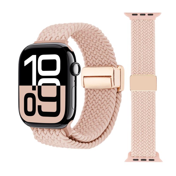 Magnetic Buckle Loop Woven Watch Band, For Apple Watch 46mm / 49mm / 45mm / 44mm