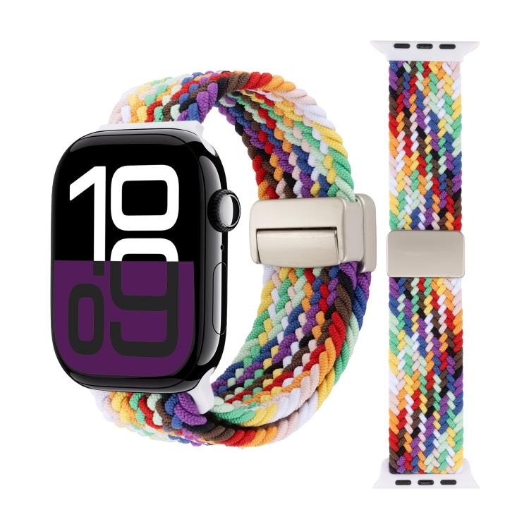 Magnetic Buckle Loop Woven Watch Band, For Apple Watch 46mm / 49mm / 45mm / 44mm