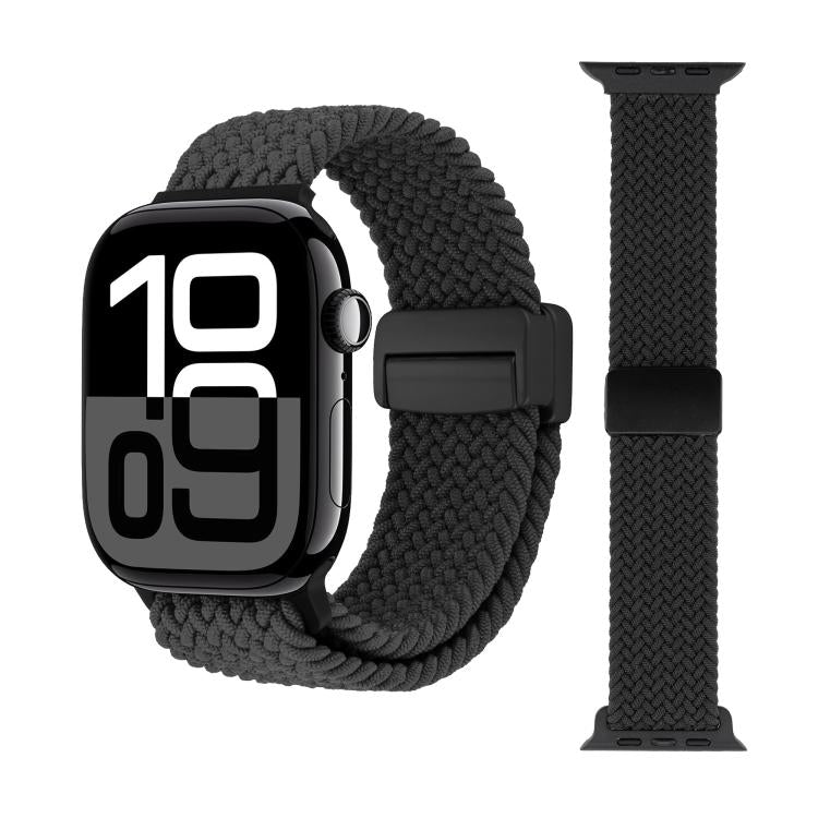 Magnetic Buckle Loop Woven Watch Band, For Apple Watch 46mm / 49mm / 45mm / 44mm