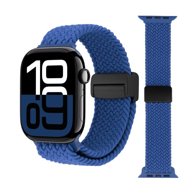 Magnetic Buckle Loop Woven Watch Band, For Apple Watch 46mm / 49mm / 45mm / 44mm