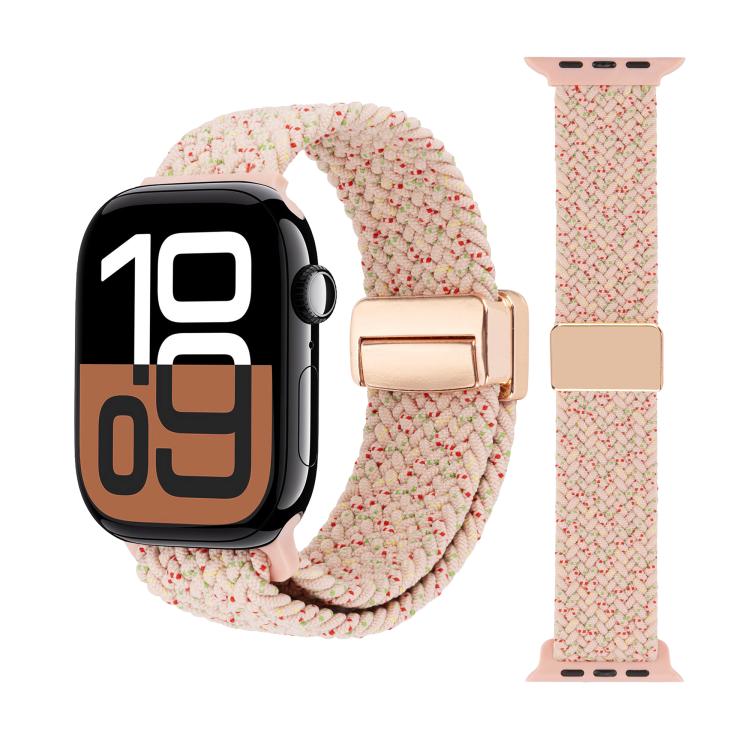 Magnetic Buckle Loop Woven Watch Band, For Apple Watch 46mm / 49mm / 45mm / 44mm