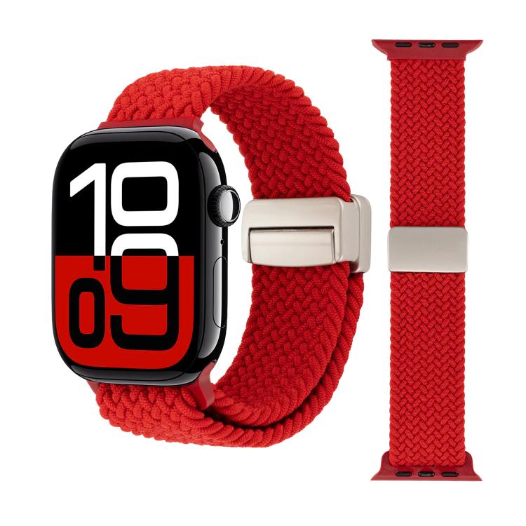 Magnetic Buckle Loop Woven Watch Band, For Apple Watch 42mm / 41mm / 40mm / 38mm