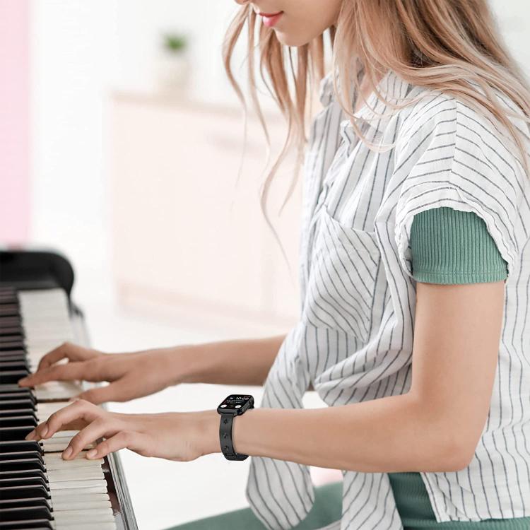 Snowflake Petals Bracelet Metal Watch Band, For Apple Watch 46mm / 49mm / 45mm / 44mm, For Apple Watch 42mm / 41mm / 40mm / 38mm