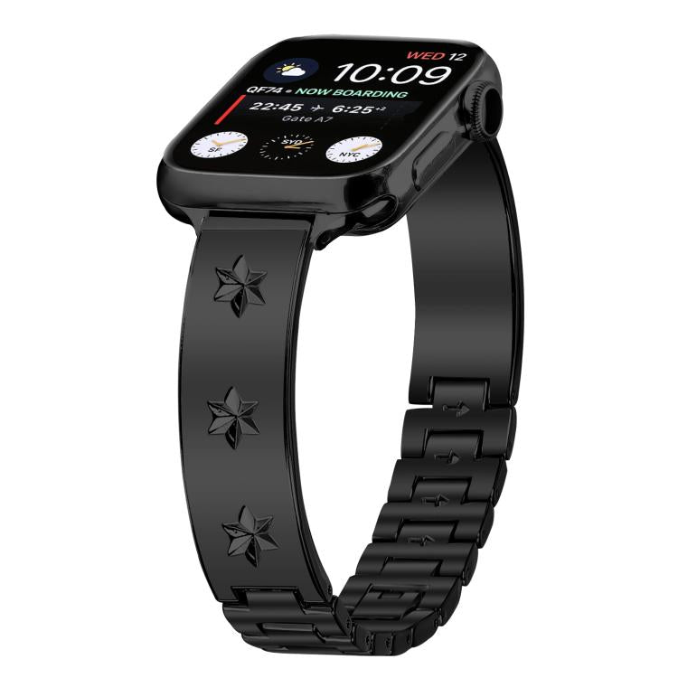 Snowflake Petals Bracelet Metal Watch Band, For Apple Watch 46mm / 49mm / 45mm / 44mm, For Apple Watch 42mm / 41mm / 40mm / 38mm