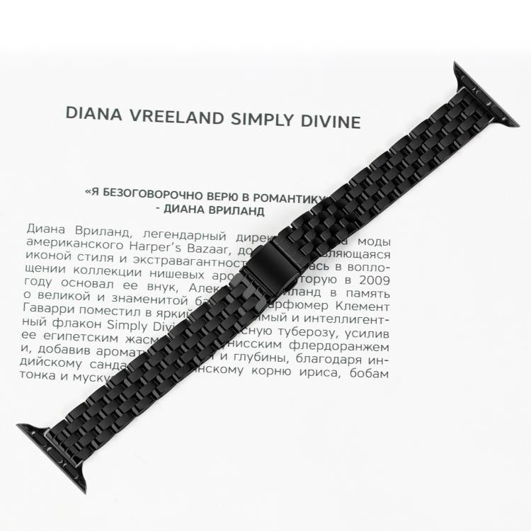 Small Waist Slingshot Buckle Steel Watch Band, For Apple Watch 46mm / 49mm / 45mm / 44mm, For Apple Watch 42mm / 41mm / 40mm / 38mm