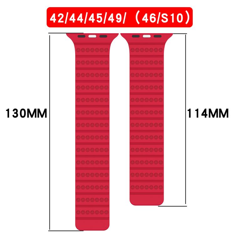 Honeycomb Magnetic Watch Band, For Apple Watch 42mm / 41mm / 40mm / 38mm, For Apple Watch 46mm / 49mm / 45mm / 44mm