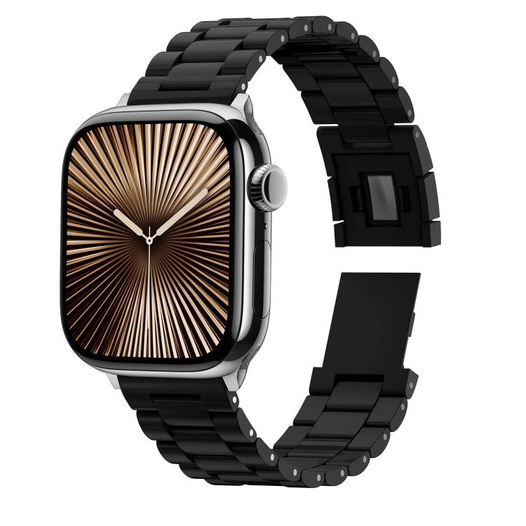 Candy Three-bead Magnetic Buckle PC Watch Band, For Apple Watch 46mm / 49mm / 45mm / 44mm, For Apple Watch 42mm / 41mm / 40mm / 38mm