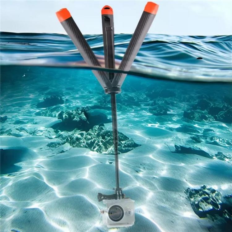 C063 Underwater Floating Selfie Stick Anti-Shake Tripod Snorkeling Pole For GoPro Action Camera, C063