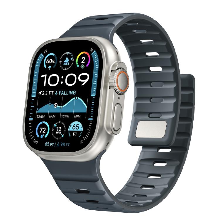 Norman Magnetic Silicone Watch Band, For Apple Watch 46mm / 49mm / 45mm / 44mm, For Apple Watch 42mm / 41mm / 40mm / 38mm