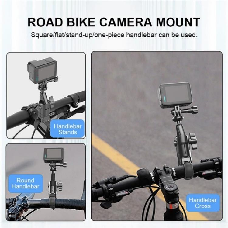 JGX003 Adjustable Mount Bracket Motorcycle Electric Bike Bicycle Action Camera Holder