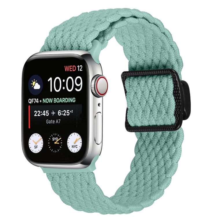 Magnetic Buckle Woven Stretch Watch Band, For Apple Watch 46mm / 49mm / 45mm / 44mm, For Apple Watch 42mm / 41mm / 40mm / 38mm