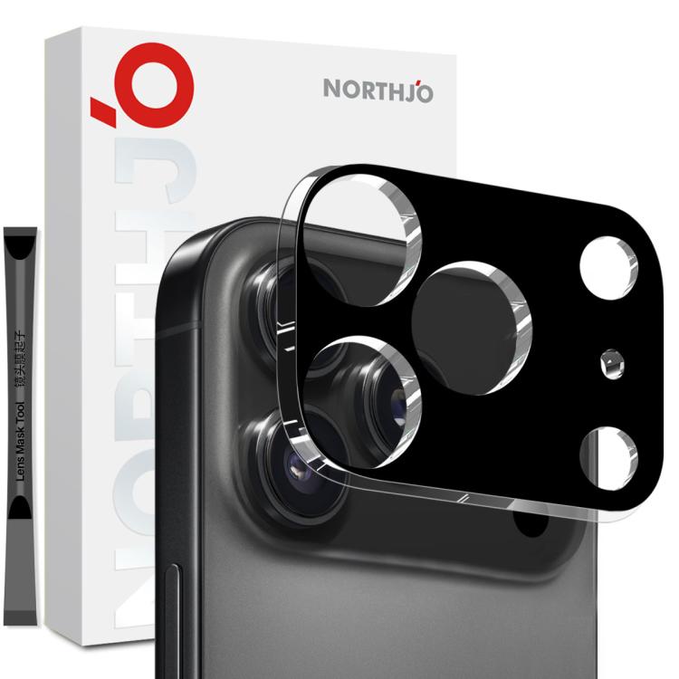 NORTHJO Camera Lens Protector 3D HD Tempered Glass Film, For iPhone 17 Pro Max, For iPhone 17 Pro, For iPhone 17, For iPhone 17 Air