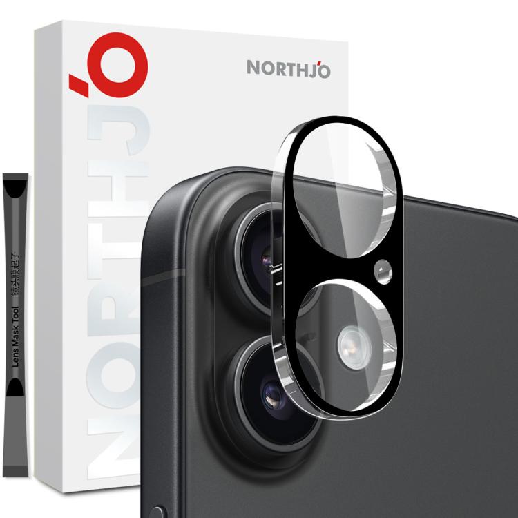 NORTHJO Camera Lens Protector 3D HD Tempered Glass Film, For iPhone 17 Pro Max, For iPhone 17 Pro, For iPhone 17, For iPhone 17 Air