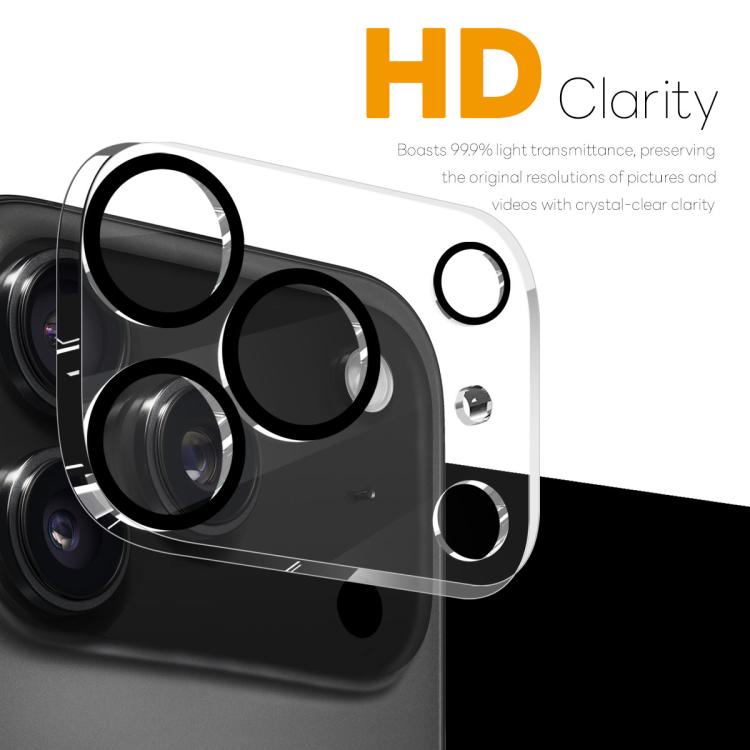 2pcs NORTHJO Camera Lens Protector 3D Night Shot Tempered Glass Film, For iPhone 17 Pro Max, For iPhone 17 Pro, For iPhone 17, For iPhone 17 Air