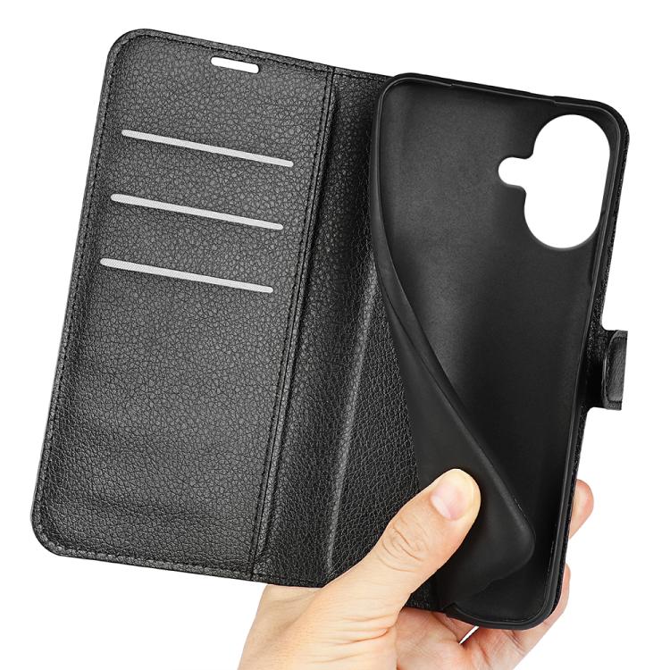 Litchi Texture Horizontal Flip Leather Phone Case with Holder, For iPhone 17, For iPhone 17 Air
