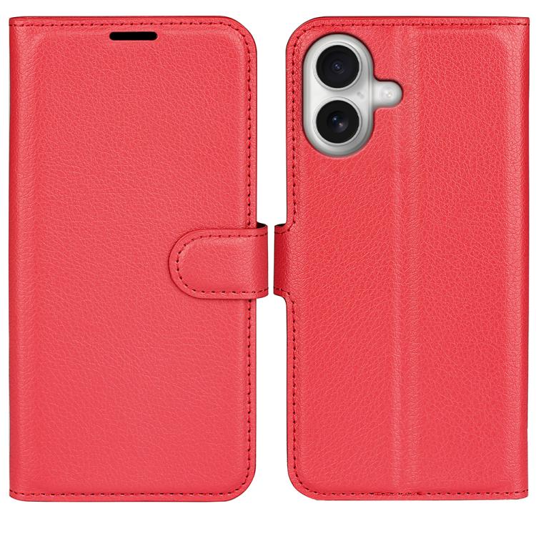 Litchi Texture Horizontal Flip Leather Phone Case with Holder, For iPhone 17, For iPhone 17 Air