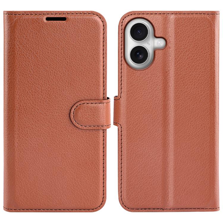 Litchi Texture Horizontal Flip Leather Phone Case with Holder, For iPhone 17, For iPhone 17 Air