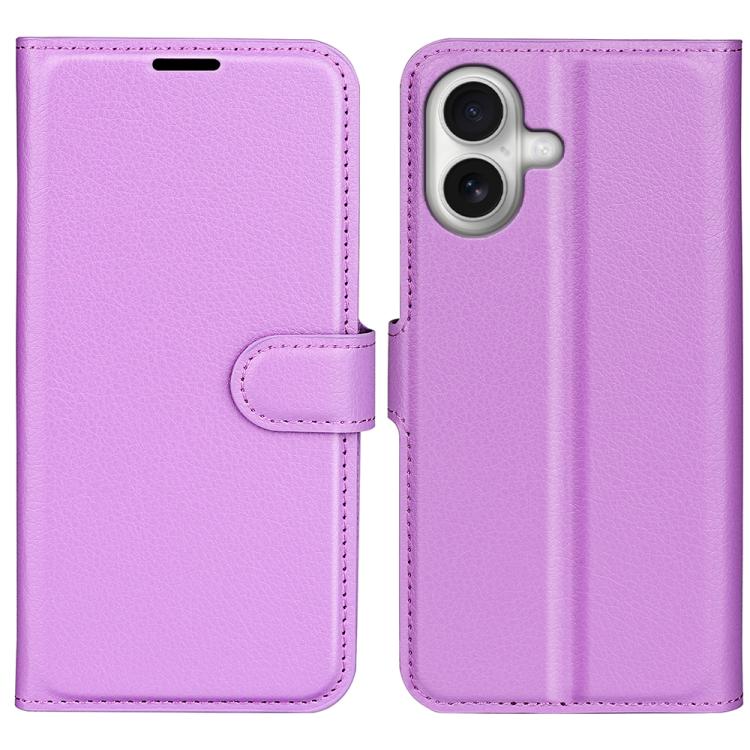 Litchi Texture Horizontal Flip Leather Phone Case with Holder, For iPhone 17, For iPhone 17 Air