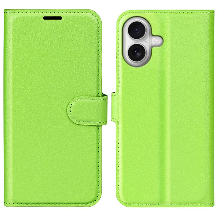 Litchi Texture Horizontal Flip Leather Phone Case with Holder, For iPhone 17, For iPhone 17 Air
