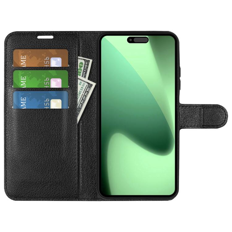Litchi Texture Horizontal Flip Leather Phone Case with Holder, For iPhone 17 Pro Max, For iPhone 17 Pro