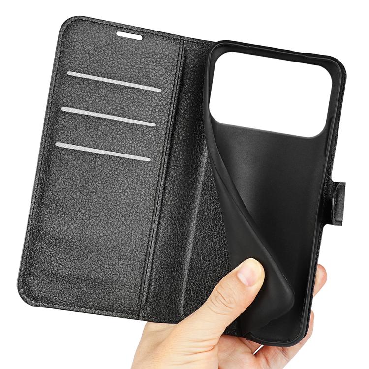 Litchi Texture Horizontal Flip Leather Phone Case with Holder, For iPhone 17 Pro Max, For iPhone 17 Pro