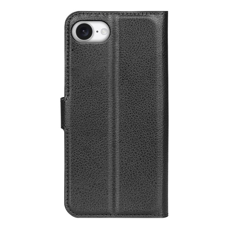 Litchi Texture Horizontal Flip Leather Phone Case with Holder, For iPhone 16e