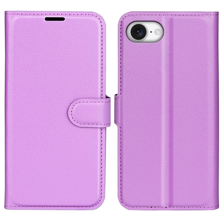 Litchi Texture Horizontal Flip Leather Phone Case with Holder, For iPhone 16e