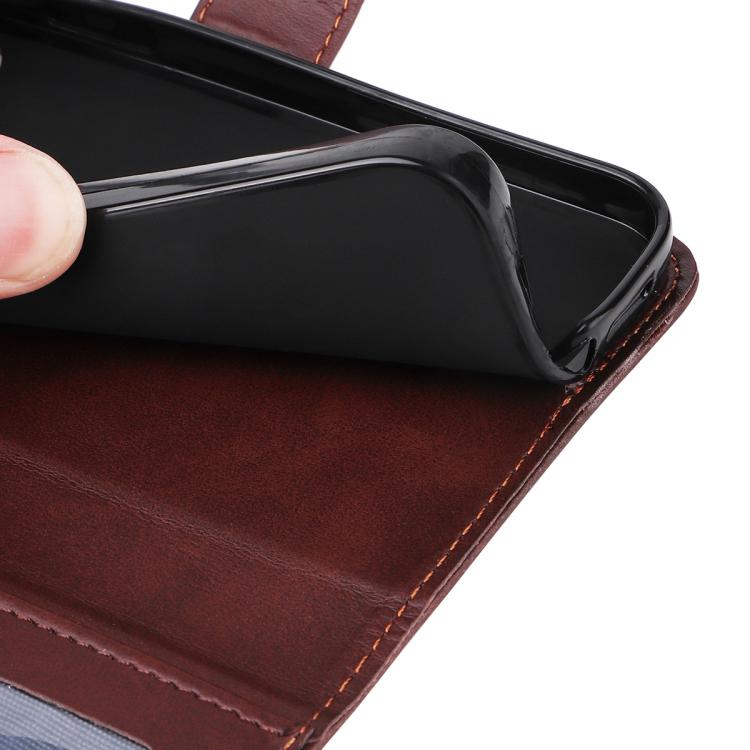 ENKAY Card Wallet Calf Texture Leather Phone Case with Thickened Glue No White Edge Film, For iPhone 16, For iPhone 15 Pro Max, For iPhone 15 Pro, For iPhone 15 Plus