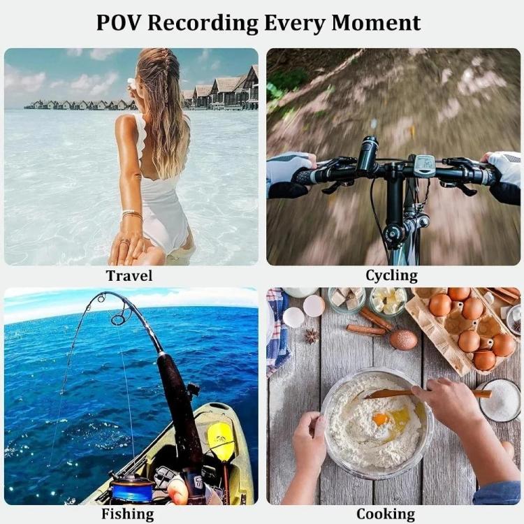 JMARY MG-02 For Action Camera Phone Silicone Necklace Mount Magnetic Neck Holder, MG-02