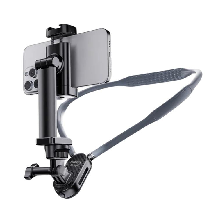 JMARY MG-01 For Phone Action Camera POV / Vlog Selfie Mount Neck Mount Hand Free Holder, MG-01
