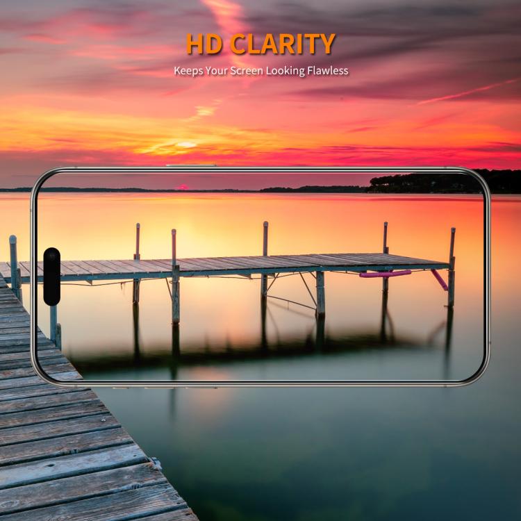 ENKAY Thickened Glue No White Edge 9H Big Arc Edge High Aluminum-silicon Tempered Glass Film, For iPhone 17 Pro Max, For iPhone 17 Pro, For iPhone 17, For iPhone 17 Air