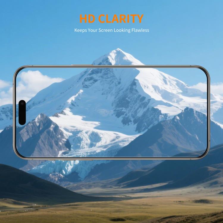 ENKAY Thickened Glue No White Edge 9H Big Arc Edge High Aluminum-silicon Tempered Glass Film, For iPhone 17 Pro Max, For iPhone 17 Pro, For iPhone 17, For iPhone 17 Air
