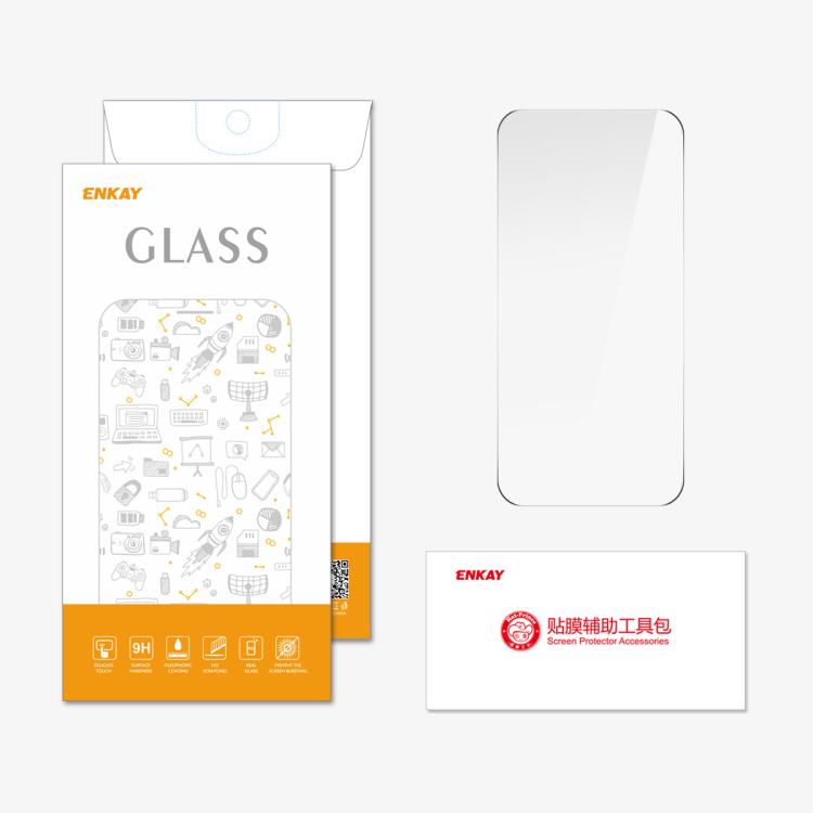 ENKAY Thickened Glue No White Edge 9H Big Arc Edge High Aluminum-silicon Tempered Glass Film, For iPhone 17 Pro Max, For iPhone 17 Pro, For iPhone 17, For iPhone 17 Air