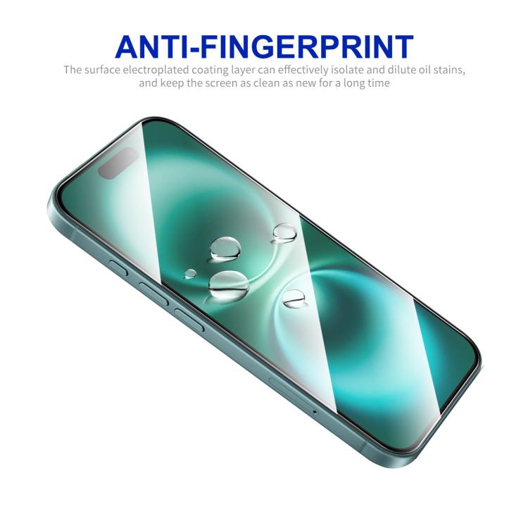 ENKAY Thickened Glue No White Edge High Aluminum-silicon Tempered Glass Film, For iPhone 17 Pro Max, For iPhone 17 Pro, For iPhone 17, For iPhone 17 Air