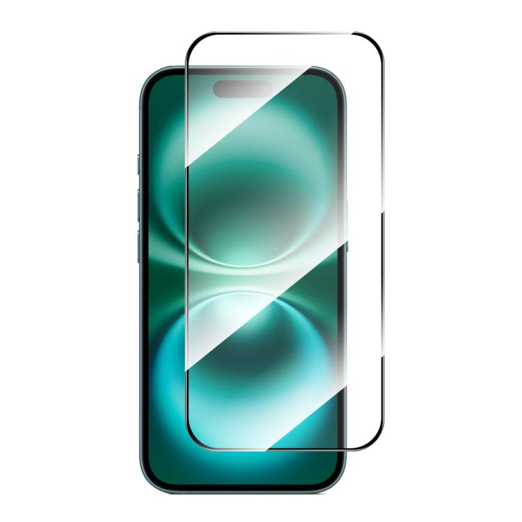 ENKAY Thickened Glue No White Edge High Aluminum-silicon Tempered Glass Film, For iPhone 17 Pro Max, For iPhone 17 Pro, For iPhone 17, For iPhone 17 Air
