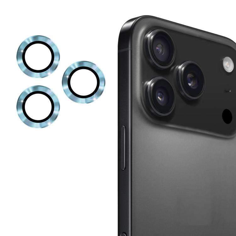 ENKAY 9H Rear Lens Aluminium Alloy Tempered Glass Film, For iPhone 17 Pro / 17 Pro Max, For iPhone 17