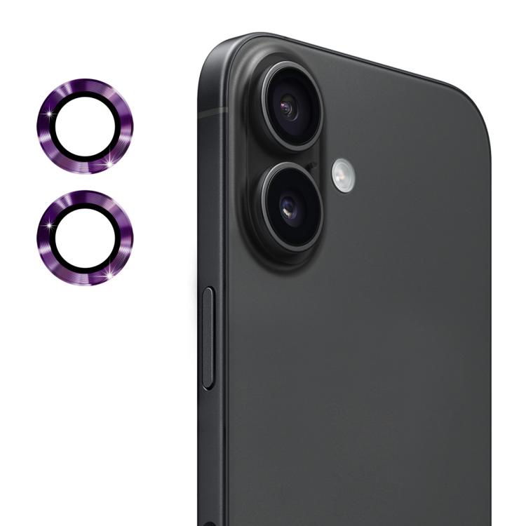 ENKAY 9H Rear Lens Aluminium Alloy Tempered Glass Film, For iPhone 17 Pro / 17 Pro Max, For iPhone 17