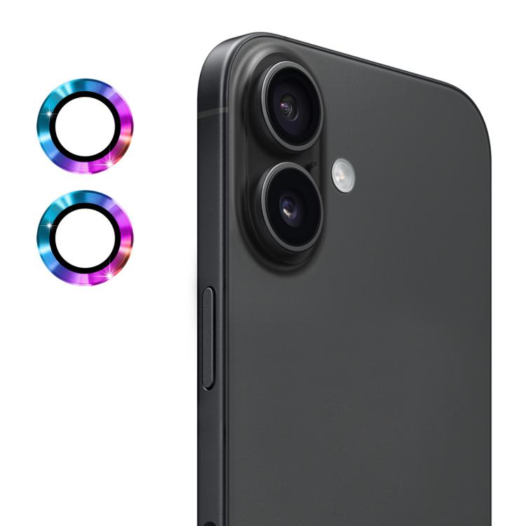 ENKAY 9H Rear Lens Aluminium Alloy Tempered Glass Film, For iPhone 17 Pro / 17 Pro Max, For iPhone 17