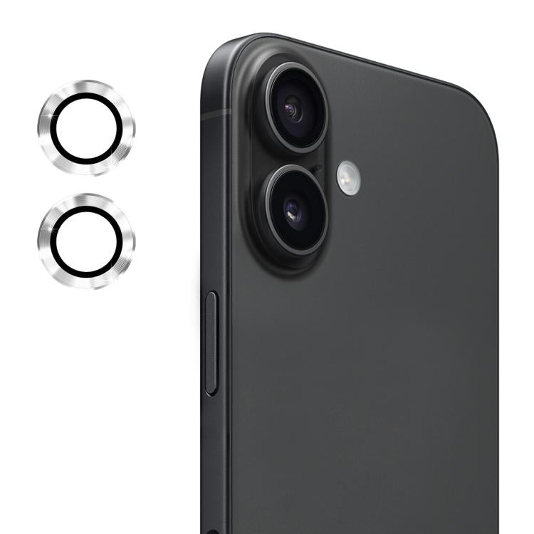 ENKAY 9H Rear Lens Aluminium Alloy Tempered Glass Film, For iPhone 17 Pro / 17 Pro Max, For iPhone 17