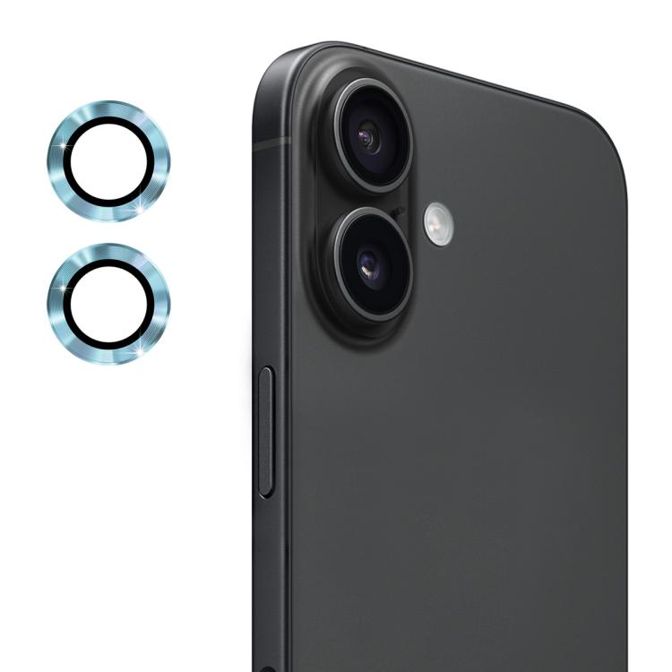 ENKAY 9H Rear Lens Aluminium Alloy Tempered Glass Film, For iPhone 17 Pro / 17 Pro Max, For iPhone 17