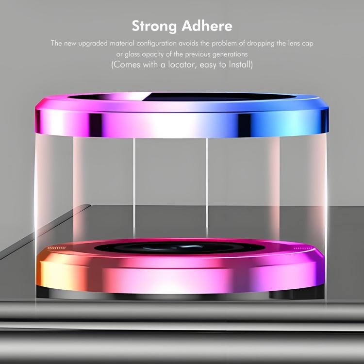 ENKAY 9H Rear Lens Aluminium Alloy Tempered Glass Film, For iPhone 17 Air