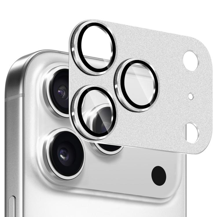 ENKAY Anti-reflection Camera Lens Frosted Armor Aluminium Alloy Tempered Glass Film, For iPhone 17 Pro Max, For iPhone 17 Pro