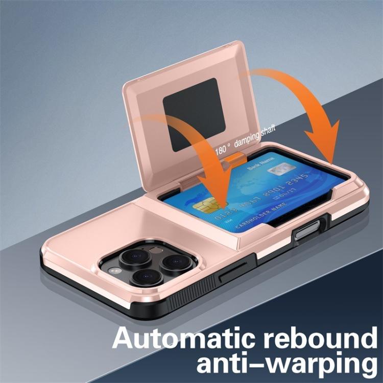 Kalebol Flip Card Wallet Holder Shockproof Phone Case, For iPhone 13 Pro Max, For iPhone 13 Pro